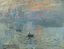 Impression, soleil levant. Claude Monet (1872)