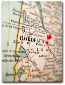Bordeaux - map