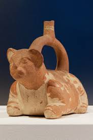 Bouteille à panse en forme de puma - Musée du quai Branly