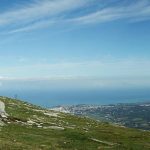 Panorama depuis le sommet de la Rhune